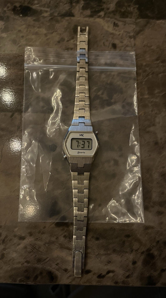 Vintage NSC National Semiconductor Digital Quartz Watch (Cleaned, New Battery)