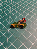 Nintendo Mario Race Car Pin – Series A #8 – 1989 – Vintage Collectible