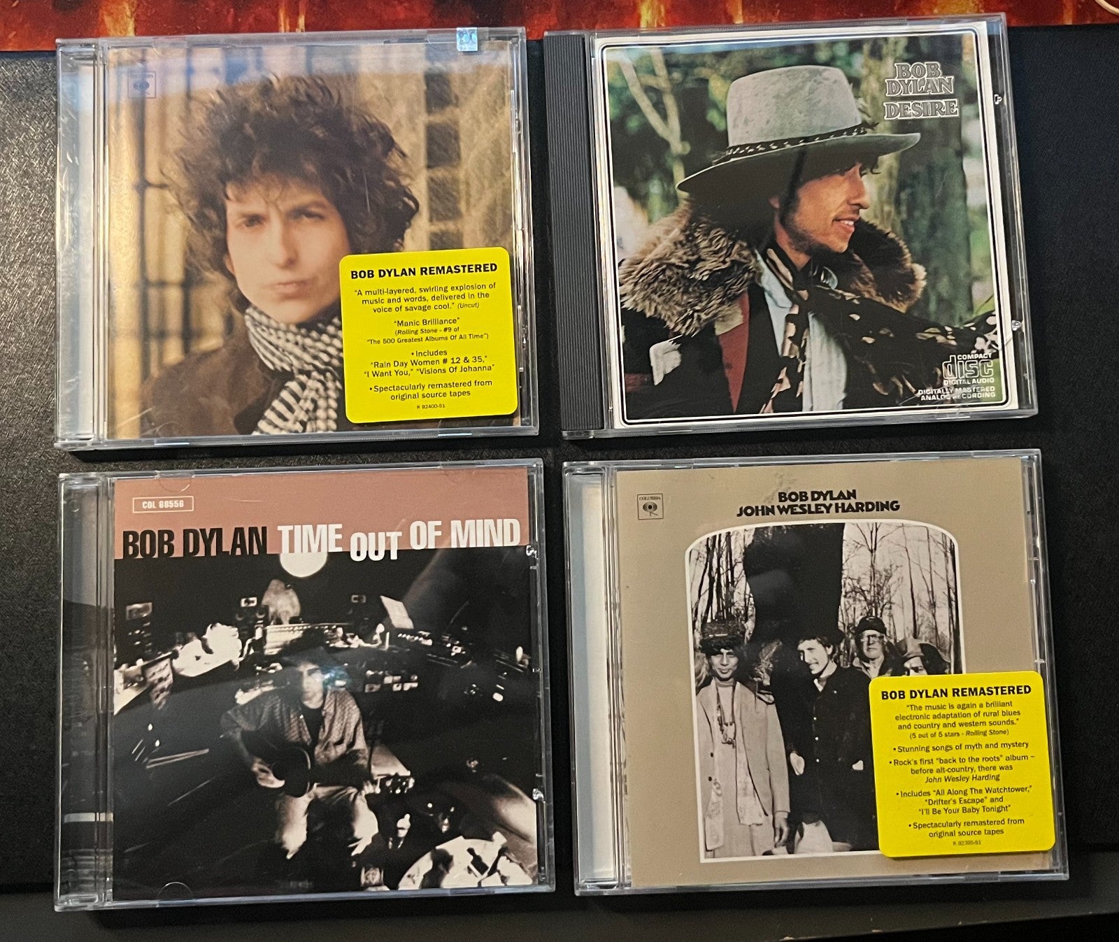 Bob Dylan 4 CD Lot/Bundle - Blonde on Blonde & John Wesley Harding