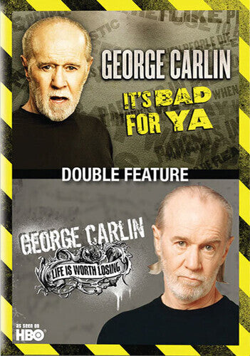 George Carlin: It's Bad for Ya / Life Is Worth Losing Double Feature (DVD, 2005)