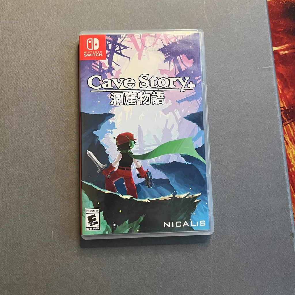 Cave Story+ (Nintendo Switch, 2017) CIB Complete w/ Soundtrack & Tested