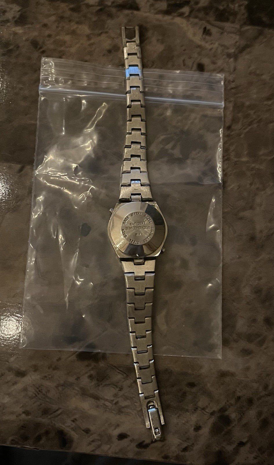 Vintage NSC National Semiconductor Digital Quartz  Watch (Cleaned, New Battery)