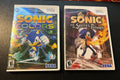 SEGA Sonic Colors, Secret Rings Nintendo Wii Action Lot Tested & Working