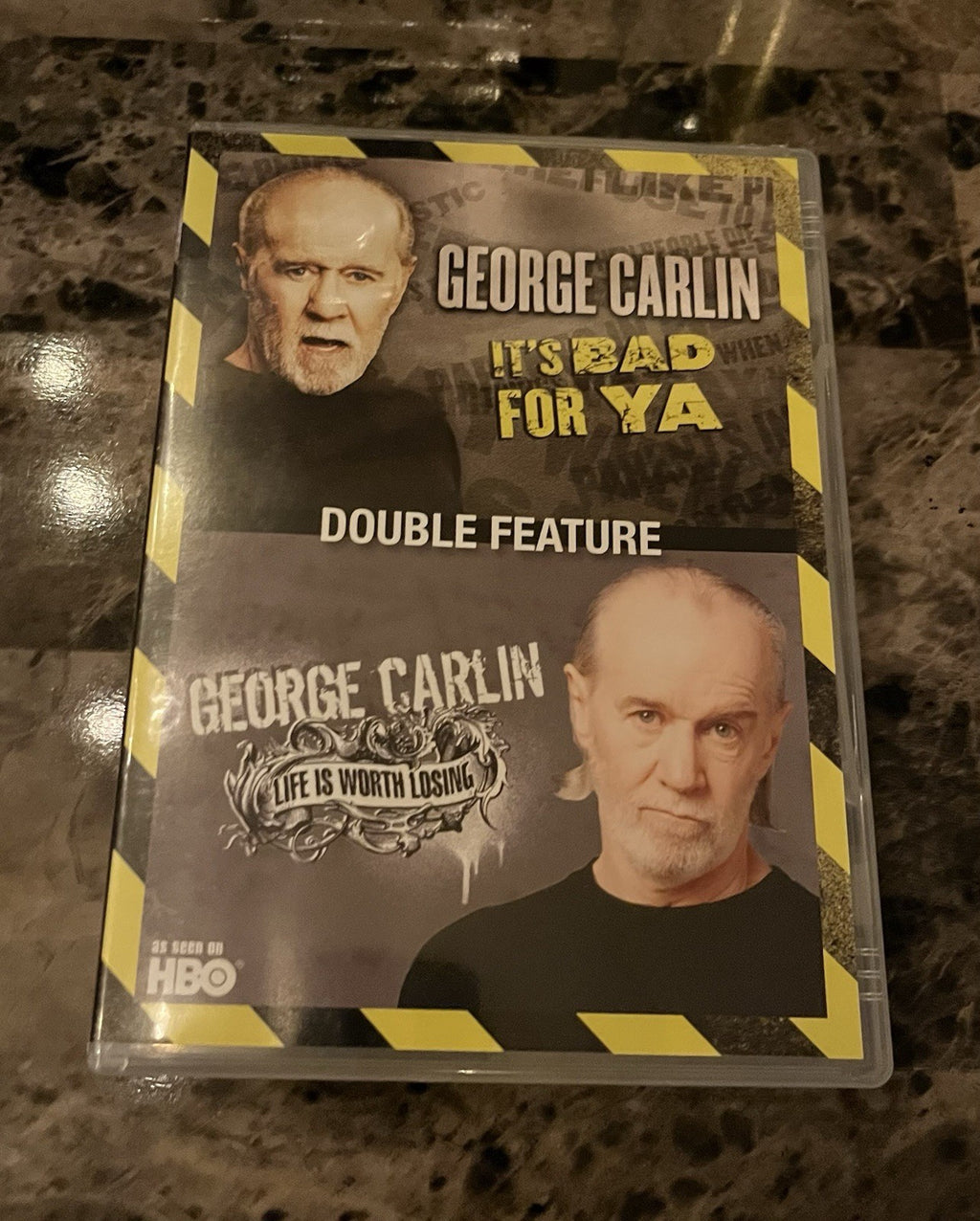 George Carlin: It's Bad for Ya / Life Is Worth Losing Double Feature (DVD, 2005)