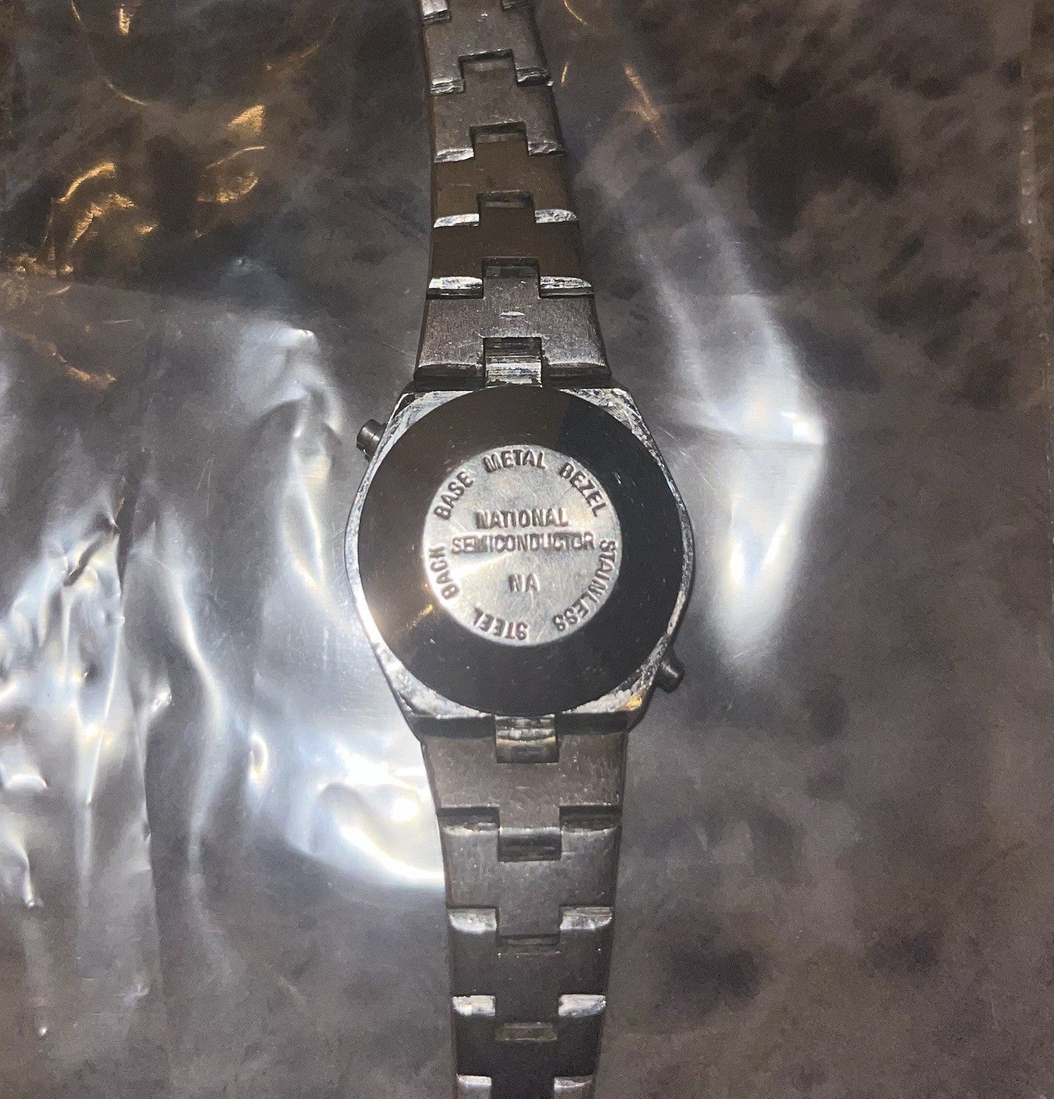 Vintage NSC National Semiconductor Digital Quartz  Watch (Cleaned, New Battery)