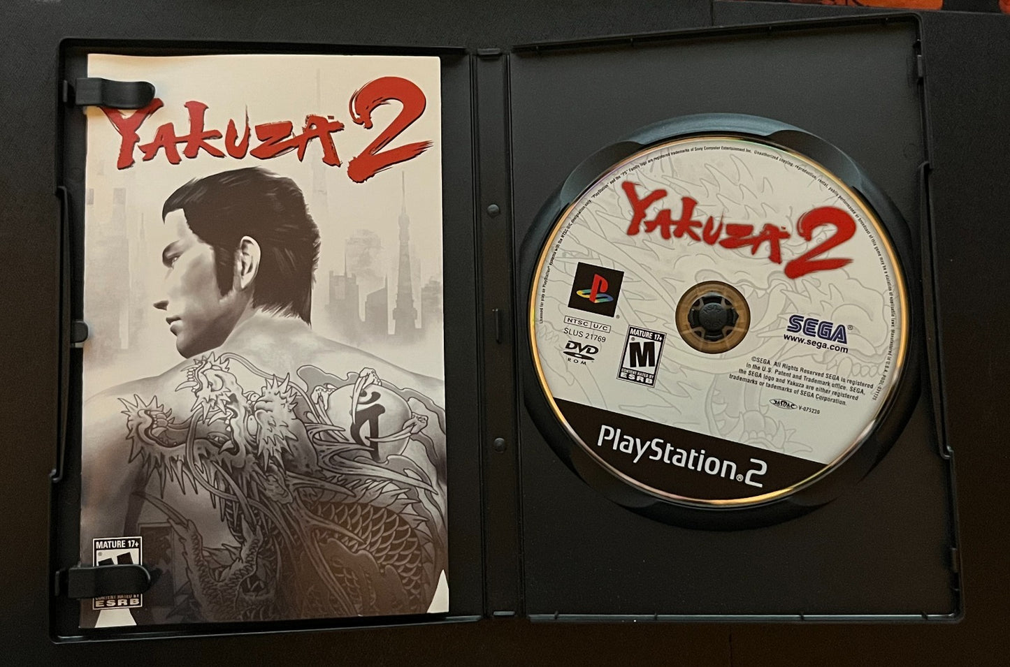 Yakuza 2 Sony PlayStation 2 PS2 Complete CIB Tested