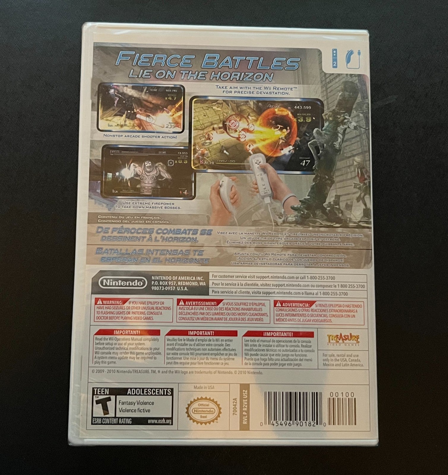 Sin and Punishment: Star Successor (Nintendo Wii, 2010) Brand New Sealed!