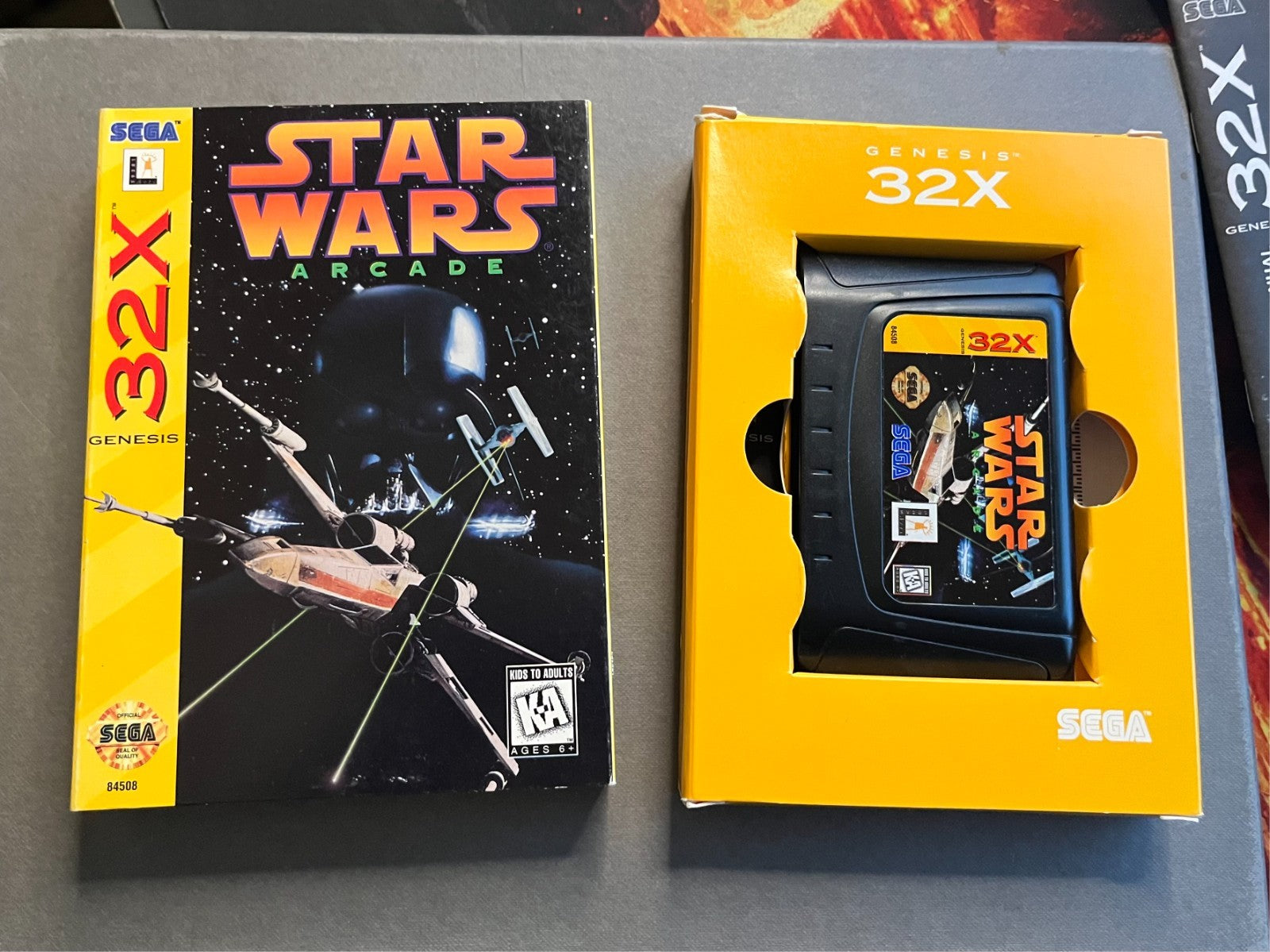 Star Wars Arcade (Sega 32X, 1994) CIB Complete Tested & Working