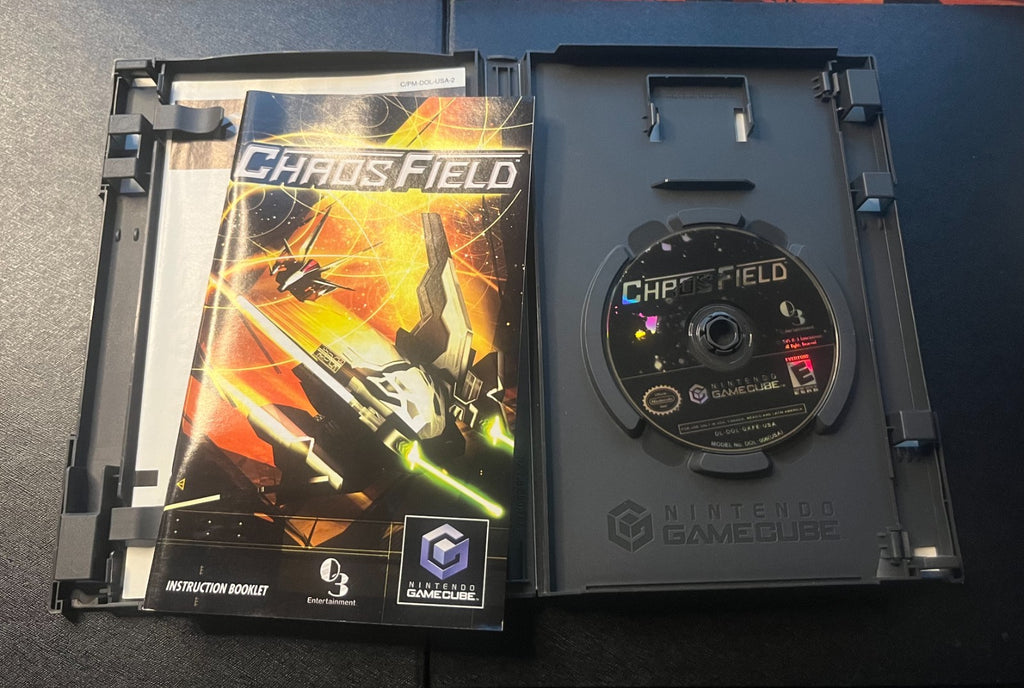 Chaos Field (Nintendo GameCube, 2005) Shmup By Treasure - CIB & Tested