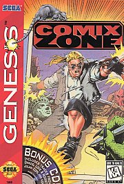 Comix Zone (Sega Genesis, 1995) CARTRIDGE ONLY Authentic & Tested
