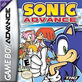 Sonic Advance GameBoy Advance (GBA, 2002) CIB Complete in Box w/Poster & Tested